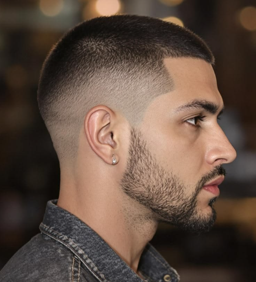 Buzzcut Low Faded Semi Kalbo