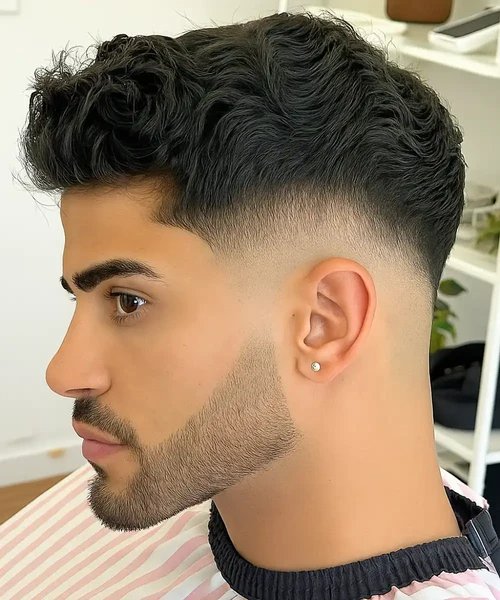 Mid Drop Fade